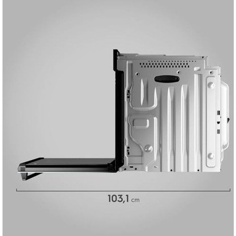 forno elétrico de embutir electrolux 80 litros home pro inox 220v oe9xs