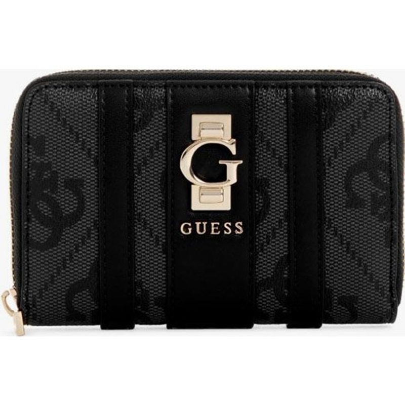 carteira feminina guess erenia preto a-bi