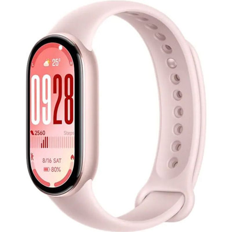 pulseira inteligente xiaomi band 10 cor rosa