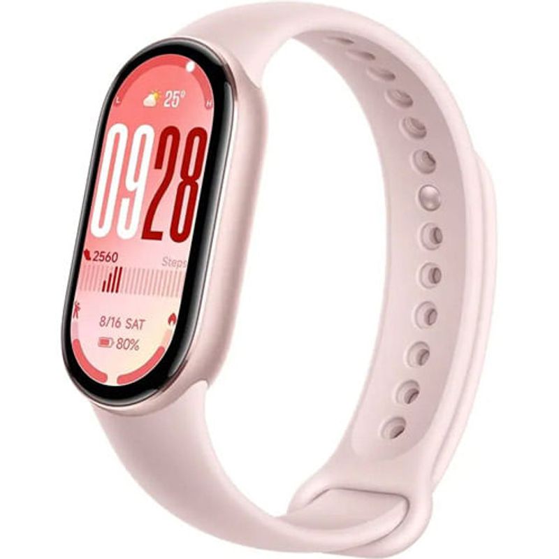 pulseira inteligente xiaomi band 10 cor rosa