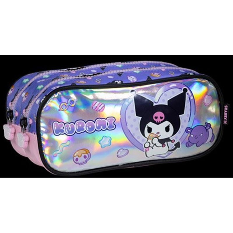 Estojo Duplo Kuromi Xeryus | Bemol