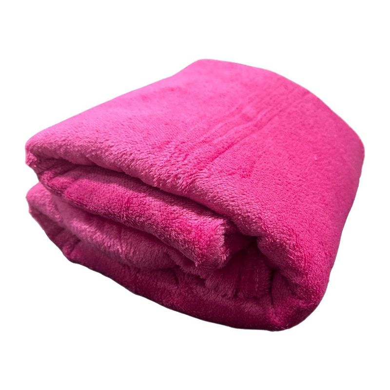 manta casal corttex celta lisa 180x200cm pink (mp)