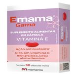 suplemento alimentar emama gama 30 cápsulas mole momenta