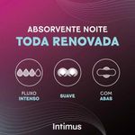 absorvente intimus noturno suave com abas com 28 unidades