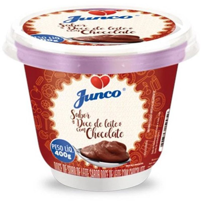 doce de soro de leite sabor chocolate junco 400g