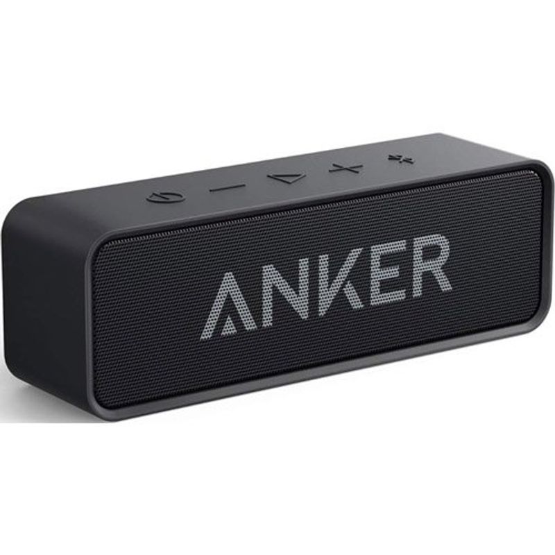 caixa de som bluetooth anker com resistência à água ipx5 preto a-bi
