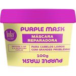 máscara reparadora lola from rio purple mask 100g