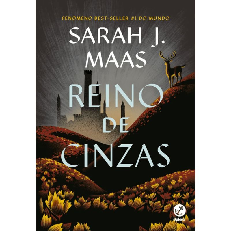 livro trono de vidro: reino de cinzas vol. 6 galera (mp)
