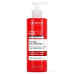 shampoo ultra reparação dercos collagen repair 390g