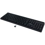 teclado e mouse intelbras sem fio preto csi50 4294200
