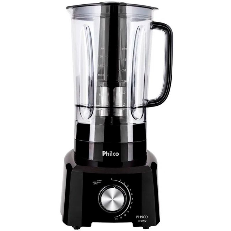 liquidificador philco 3 litros 1200w preto ph900