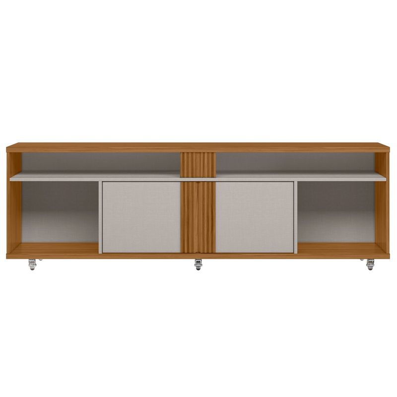 rack para tv até 70" notável freijó e off white nt1290