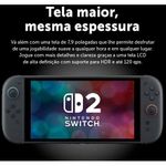 console nintendo switch 2 com mario kart world preto