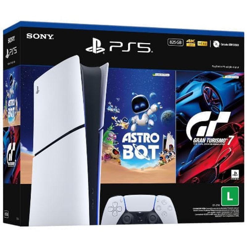 console playstation 5 slim sony digital 825gb (rcell)