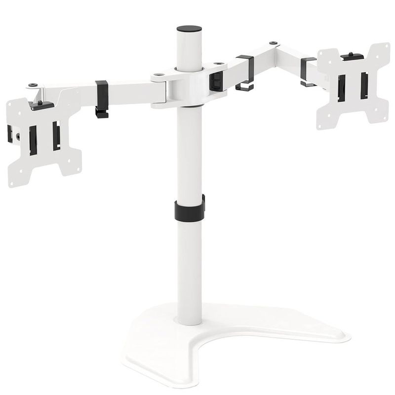 suporte para monitor ajustável wali branco mf002-w a-bi