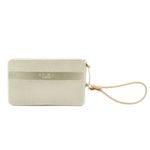 bolsa clutch brizza arezzo malu alça dourada (mp)