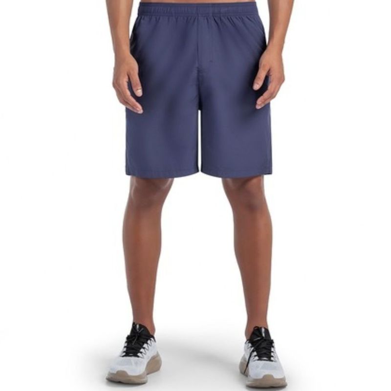 bermuda esportiva masculina olympikus essential 7 azul marinho m (mp)