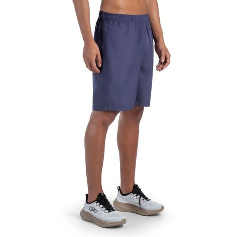 bermuda esportiva masculina olympikus essential 7 azul marinho m (mp)