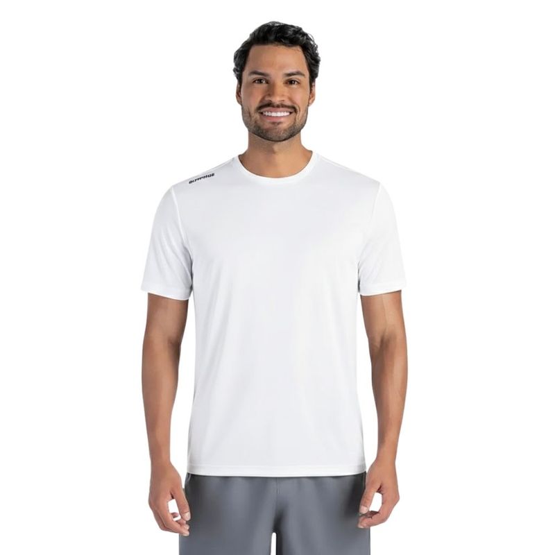 camiseta esportiva masculina olympikus essential 2.0 branco g (mp)