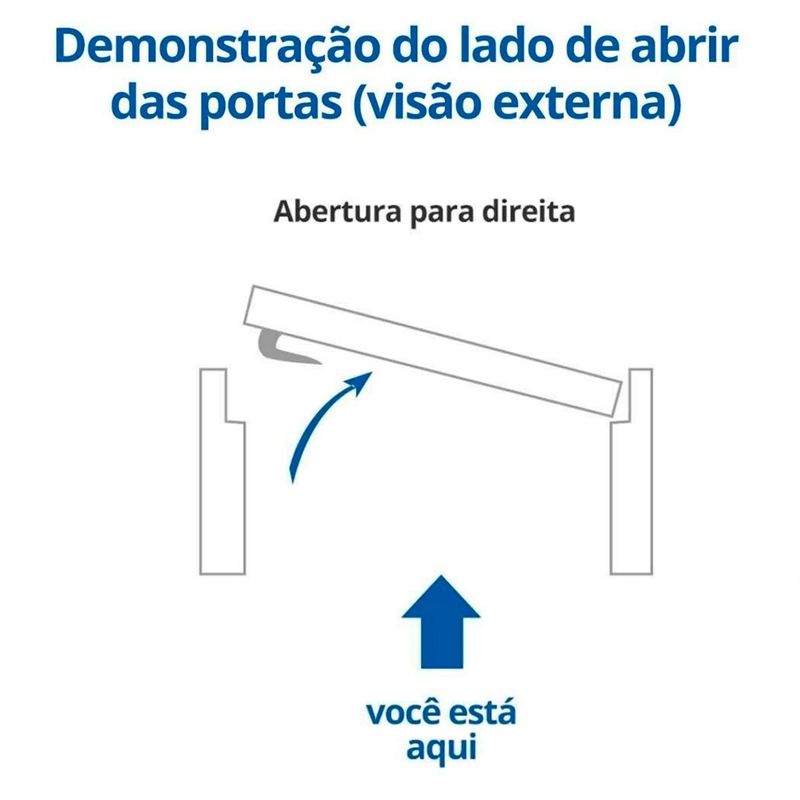 kit porta madeforming com aduela e alizar lado direito 210x60cm friso 03 marrom magno (mp)