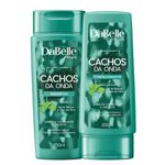 kit shampoo/condicionador dabelle cachos onda 450ml