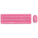 kit mouse e teclado letron fini wireless com mini receptor (mp)