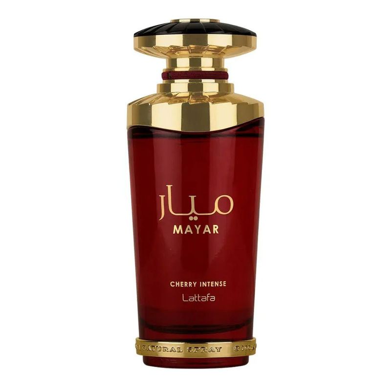 perfume árabe feminino lattafa mayar cherry intense edp 100ml (mp)