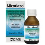 micotiazo 50ml solução tópica cazi