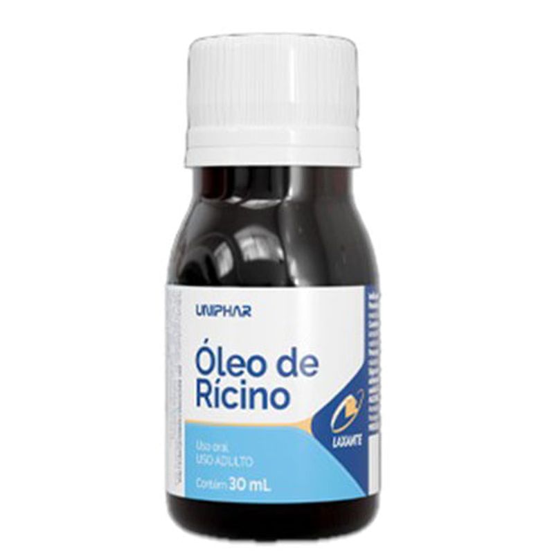 óleo de rícino unipar 30ml