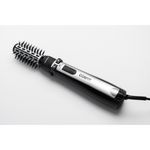 escova rotativa secadora e modeladora conair diamond preto e prata 2735abr