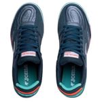 chuteira futsal masculina n°37 joma top flex rebound azul verde (mp)