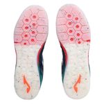 chuteira futsal masculina n°37 joma top flex rebound azul verde (mp)