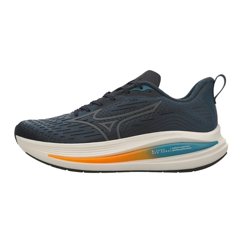 Tênis Corrida Masculino N°42 Mizuno Neo Aura Petróleo