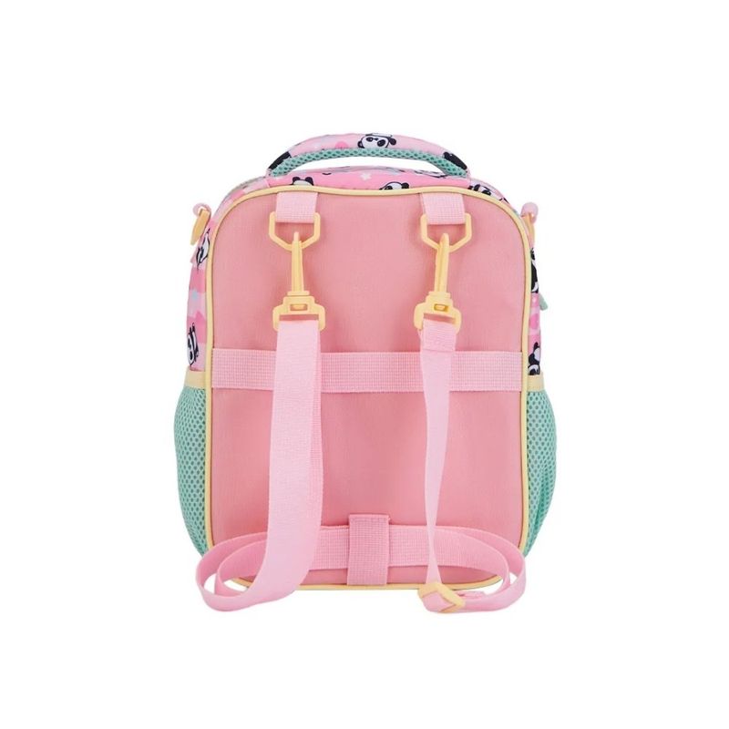 lancheira escolar xeryus petit panda tofu 7,5l rosa (mp)