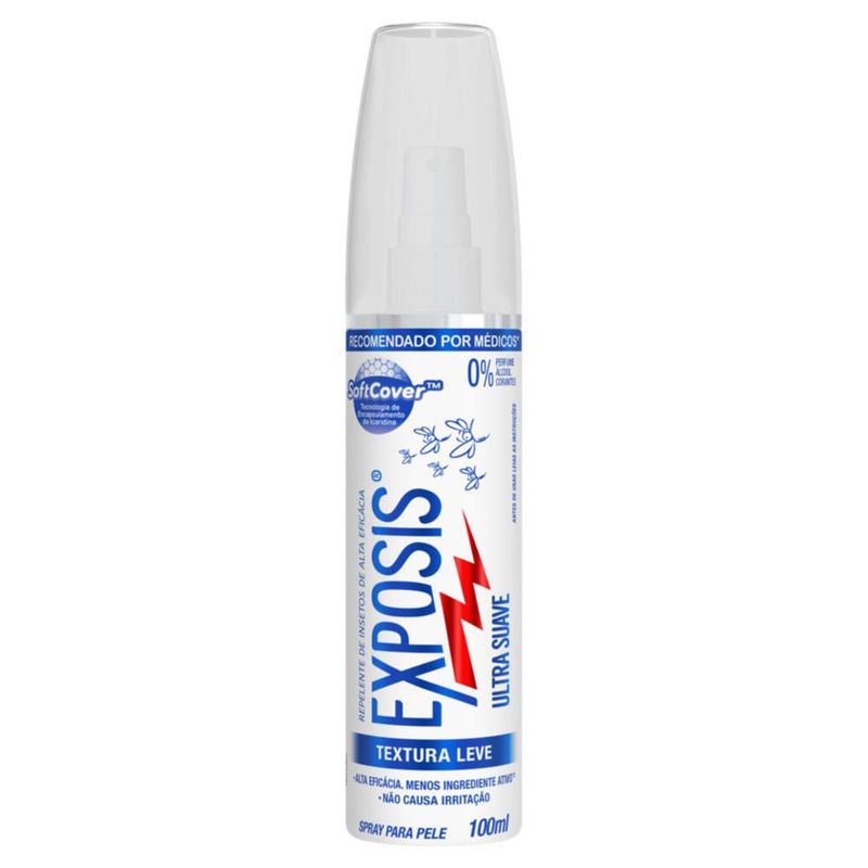 repelente exposis ultra suave spray 100ml