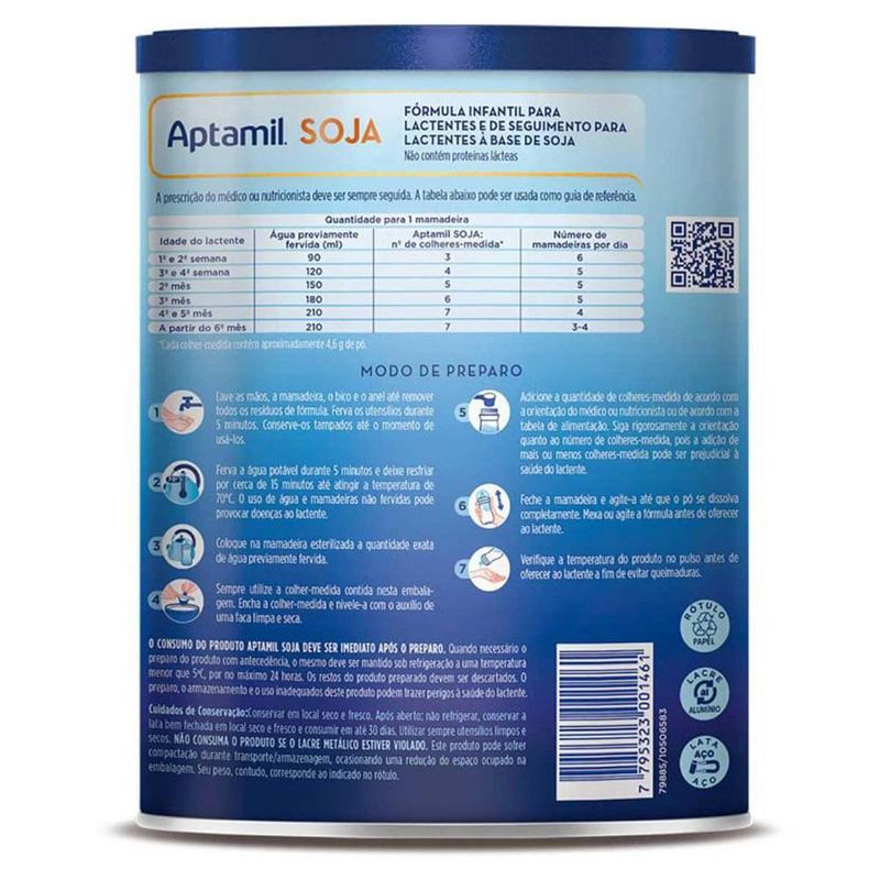 aptamil soja 0-12 meses 800g