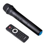 caixa de som amplificada mystic 12" bluetooth com microfone sem fio (mp)