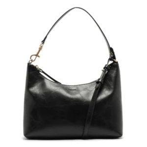 Bolsa Tiracolo Anacapri Pequena Alça Removível Preta (MP)