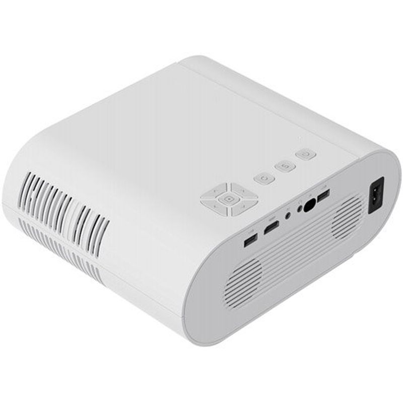 projetor colpoint android 11 wi-fi 6 4000 lúmens com suporte 4k branco l007a e-bi