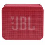 caixa de som portátil jbl go essential 3w rms bluetooth à prova d'água vermelho