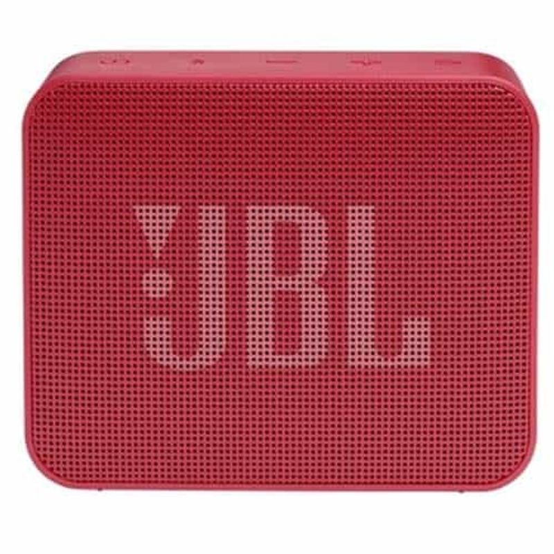 caixa de som portátil jbl go essential 3w rms bluetooth à prova d'água vermelho