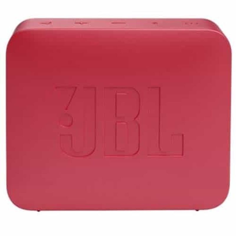 caixa de som portátil jbl go essential 3w rms bluetooth à prova d'água vermelho