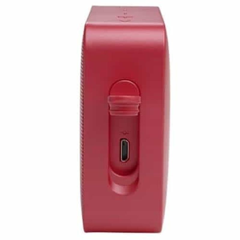 caixa de som portátil jbl go essential 3w rms bluetooth à prova d'água vermelho