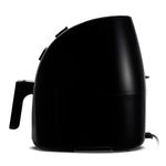 fritadeira britânia air fryer 5,5 litros preto e inox bfr50