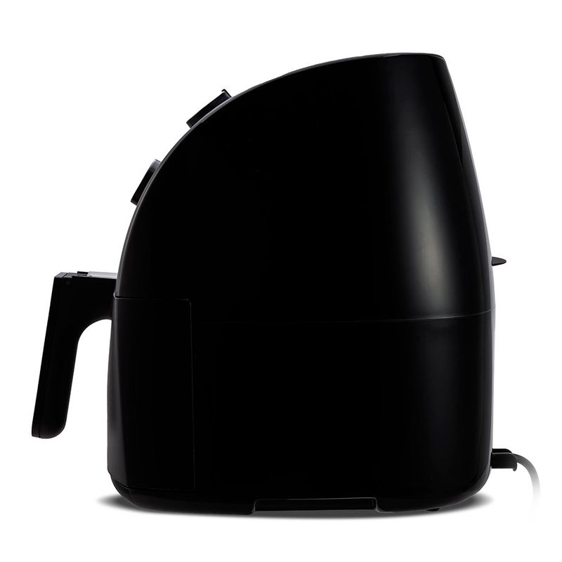 fritadeira britânia air fryer 5,5 litros preto e inox bfr50