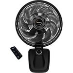 ventilador de parede mallory smart control 40cm preto