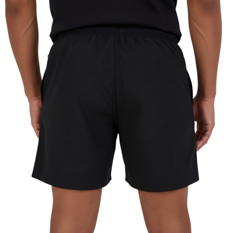 bermuda masculina flamengo braziline abalo preto m (mp)
