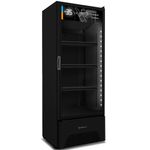 cervejeira metalfrio 576 litros vertical expositora 127v preto vn50ahb008