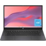 notebook hp chromebook tela hd 14" intel n100 8gb ram 128gb ufs gráfico intel uhd chrome os a-bi