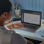 notebook hp chromebook tela hd 14" intel n100 8gb ram 128gb ufs gráfico intel uhd chrome os a-bi